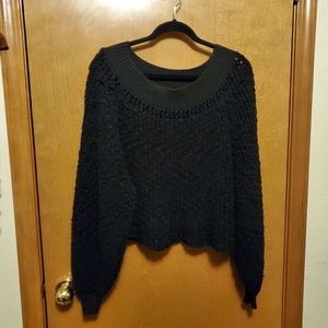 Free People Cable Knit Sweater